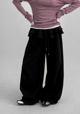 [MADE] Plain Cotton Skirt Pants