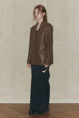 MIDNIGHT BLAZER brown