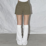 Fy Stripe Micro Short Pants (Khaki) F25QD898