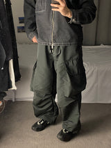 デイリーカーゴストリングバルーンワイドパンツ 3C