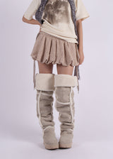 CABLE PUMPKIN SKIRT