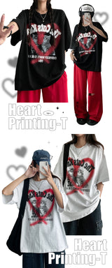 Banquo ハートキャッツ半袖Tシャツ