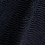 Corduroy Contrast Quilted Blouson - NAVY