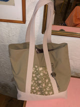 Classic fabric bag_vintage rose