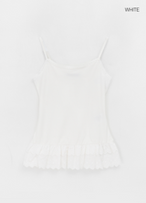 [MADE] Cloning Layered Lace Sleeveless Top