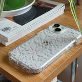 SUMMER CROCHET HARD JELL CASE _ SQUARE