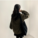 Momo Dangala Loose Fit Collar Sweatshirt