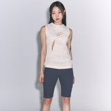 アイレットポイントスリーブレス (ivory)