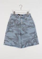 CAMO HALF BERMUDA PANTS