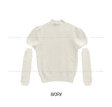 Ond Angora Half Turtleneck Knit Warmer Set
