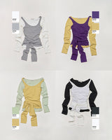 [ORIGINAL] Ockham Layered Wrap Sleeveless T-Shirt