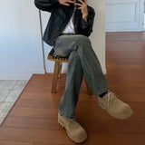 ASCLO Suede Low Derby Shoes