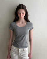 [ORIGINAL] Billie U-neck short-sleeve T-shirt