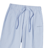 25SS ストライプセットアップルーズフィットパンツ ブルー