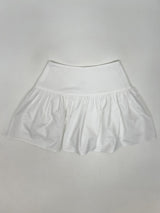 Tiered Flare Mini Skirt