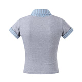 Rielle Layered Collar Tee