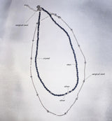 [SET] smile layered necklace