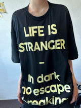 オディレターグラフィックオーバーサイズTシャツ 4カラー