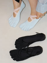メッシュ ファイブトゥ シューズ