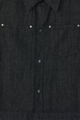Linen Engineered Jacket (Black)