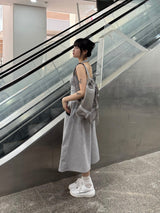 halter sleeveless t