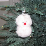snowman keyring