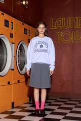 Handlogo sweatshirt / Ash gray [Unisex]