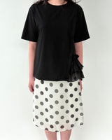 Ruffle Edge Tee (2colors)
