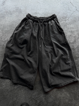 Pigment Silver Charcoal Bermuda Training Pants