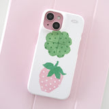 ビッグピンクストロベリーケース (matte hard)