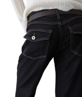 Amin Lyocell Low-Rise Bootcut Denim