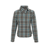 Asym check shirt 005