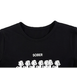 ソーバーパレードTシャツ ブラック