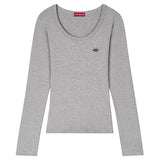 MAIN LOGO U-Neck Long Sleeve (SULKNK-100)