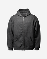 WOOLLY KNIT ZIP HOODIE