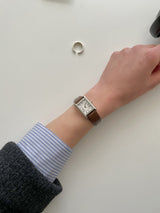 [Casio Genuine] テレンダ レザー リストウォッチ