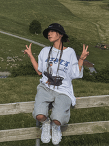 ダイジョープリンティングオーバー半袖Tシャツ