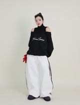 Ad-Wool レーストラックスウェットパンツ