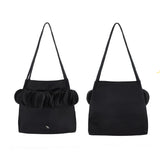 Frillish shoulder bag (black)