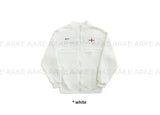 BOUCLE PATCH TRACK ZIP-UP