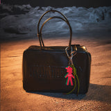 Signature Logo Top Handle Bag + Includes Charm and Keyring