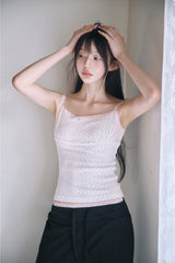 [MADE] ZANNE Fleur Rose Lace Sleeveless