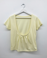Mellow Deep U-Neck T-Shirt (3color)