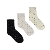 [3EA 1SET] DOT PASTEL SOCKS