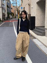バルーンタックカーゴパンツ (4C)