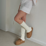 Frill Knit Leg Warmer_4 color