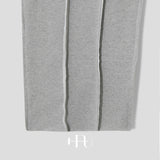 [HFORUS MADE] コルンカットオフスウェットパンツ イン ブラック