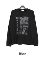 Reton graphic knit long sleeve