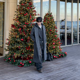 Nice open robe long coat