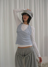 COTTON SHIRRING CAP